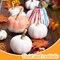 Artificial Pumpkins Decorative White Foam Pumpkins for Halloween Thanksgiving Farmhouse Table Centerpieces Decor